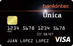 La tarjeta de crédito Única Bankinter te permite hacer todo, todos los días.