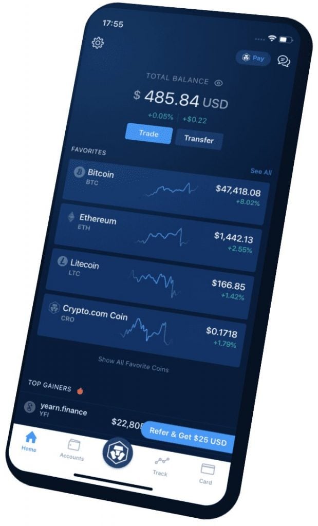 Conoce la app de inversión Crypto.com y tradea desde donde quieras y cuando quieras desde tu teléfono móvil 