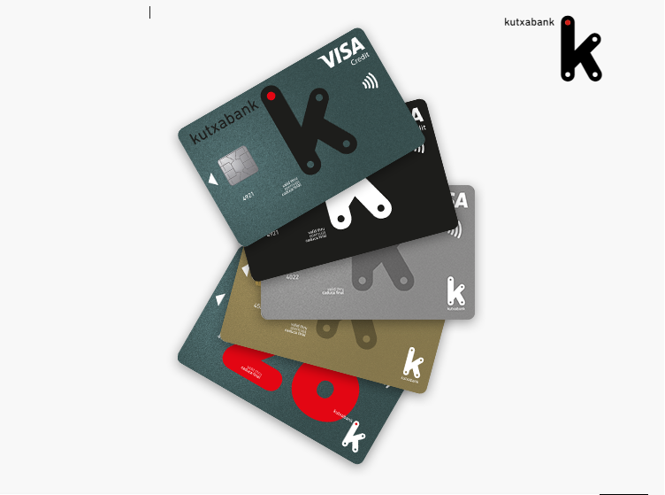 Con la cuenta online de Kutxabank, consigue una tarjeta de débito y otra de crédito