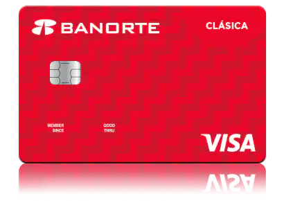 Solicita la tarjeta de crédito Banorte Clásica con interesante opciones de pago.