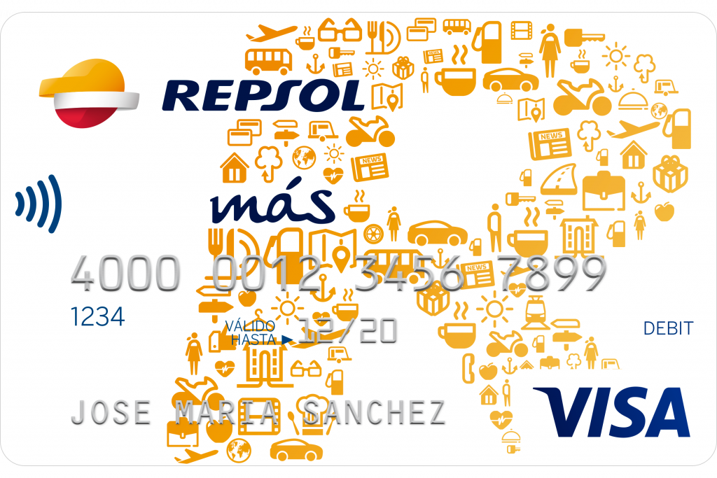 Consigue la Tarjeta Repsol Más Visa, 100% online o en estaciones Repsol