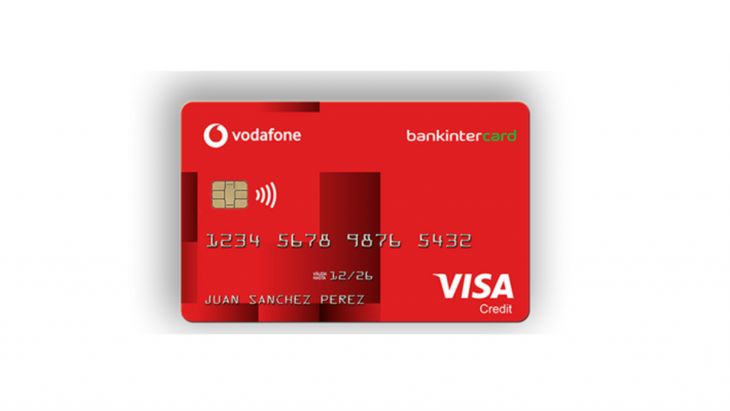 Consigue tu Tarjeta Visa Vodafone, mediante un proceso 100% online