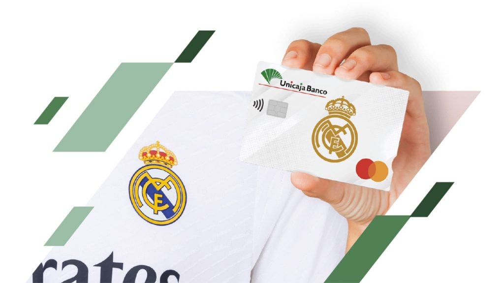 Gestiona tu tarjeta de crédito Unicaja Real Madrid, 100% online