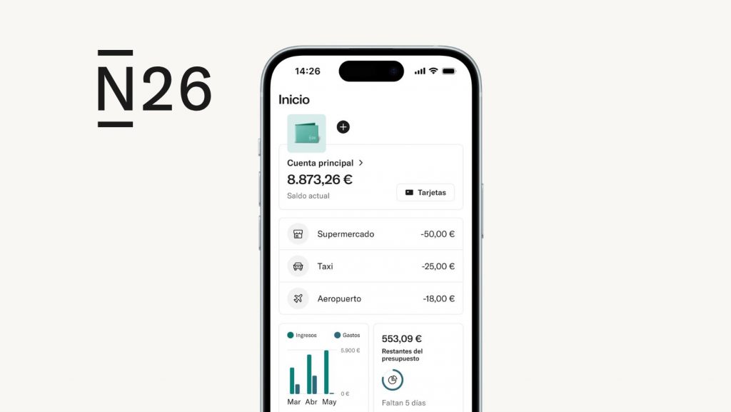 La Cuenta N26 es ideal para tus operaciones diarias